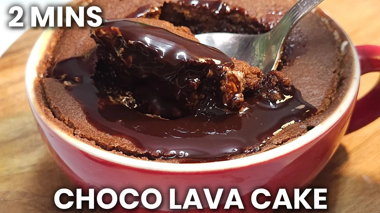 Choco Lava Cake Recipe | Easy Molten Chocolate Cake | Cook with Judy and Flo