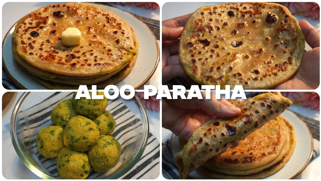 Aloo Paratha Recipe | How to Make Aloo Paratha | Cook with Judy and Flo