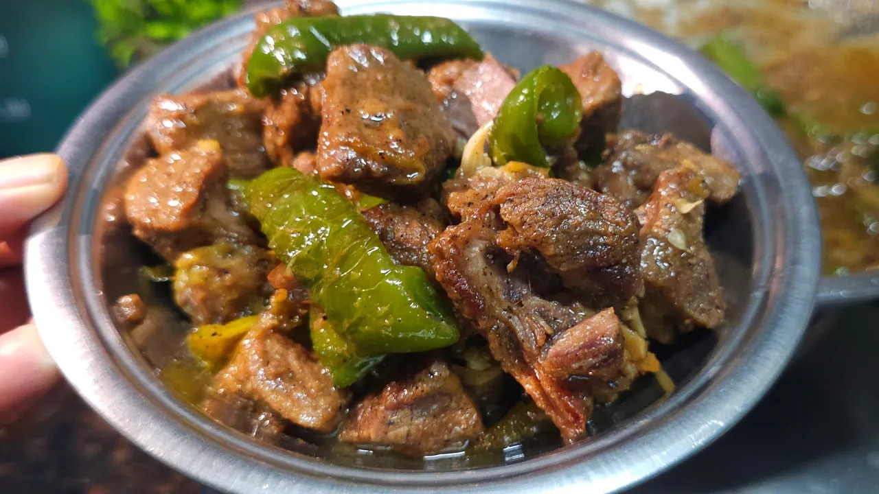 Mutton Chilli | Chilli Mutton Recipe | Cook with Judy and Flo