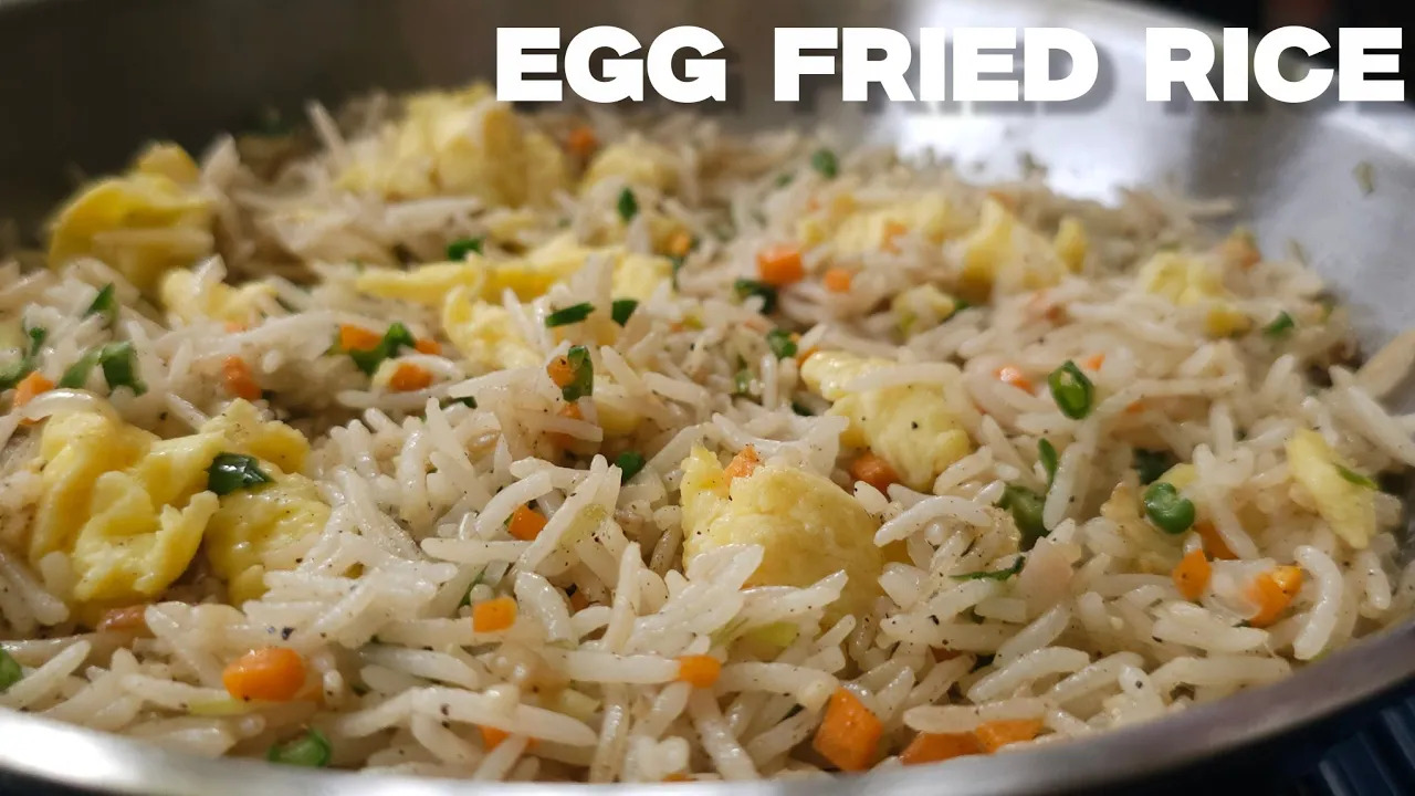 Egg Fried Rice Recipe | Quick & Easy Restaurant Style Egg Fried Rice | Cook with Judy and Flo