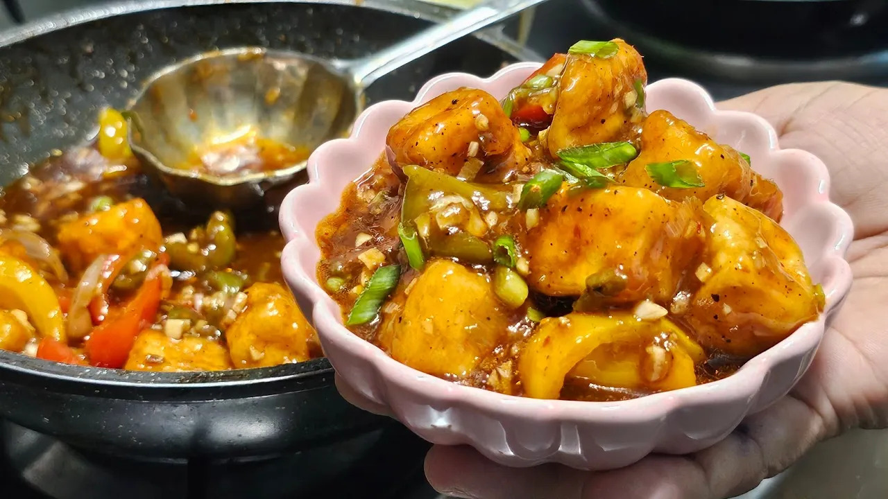Chilli Paneer Recipe | Restaurant Style Paneer Chilli | Cook with Judy and Flo