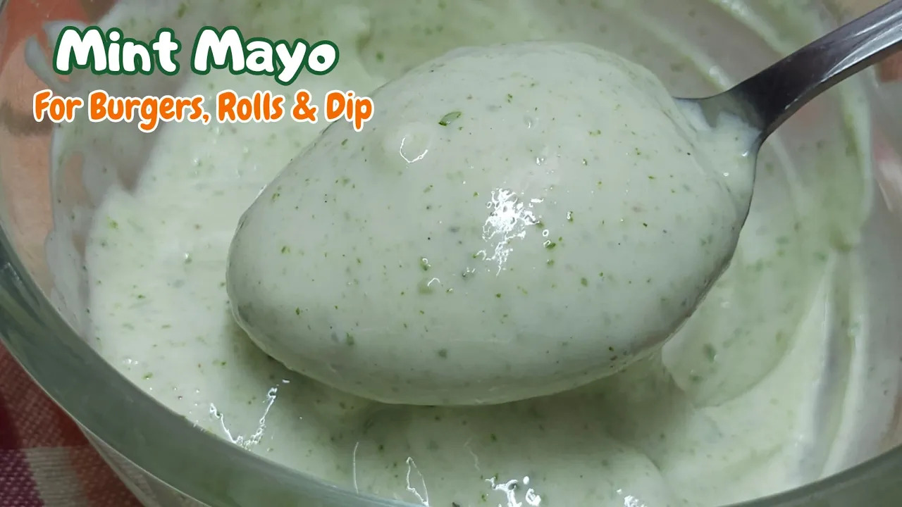 Mint Mayo Recipe | Creamy Pudina Mayonnaise Dip | Cook with Judy and Flo