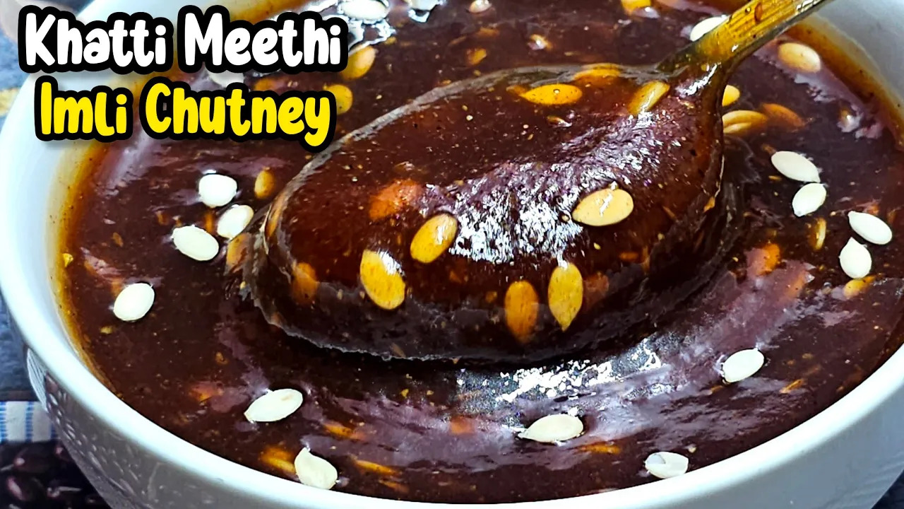 Khatti Meethi Imli Chutney | Tamarind Chutney for Chaat | Cook with Judy and Flo