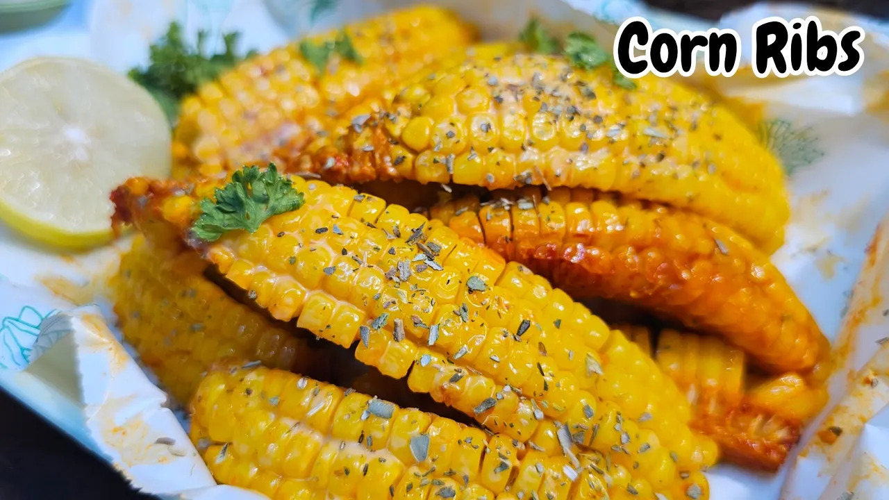 Corn Ribs in 15 Minutes | Viral Snack Recipe | Cook with Judy and Flo