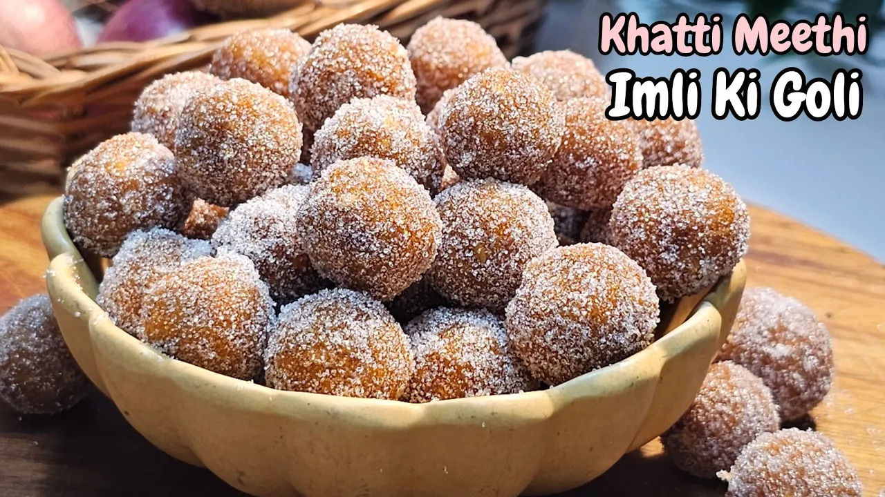 Khatti Meethi Imli Ki Goli | Homemade Tamarind Candy Recipe | Cook with Judy and Flo