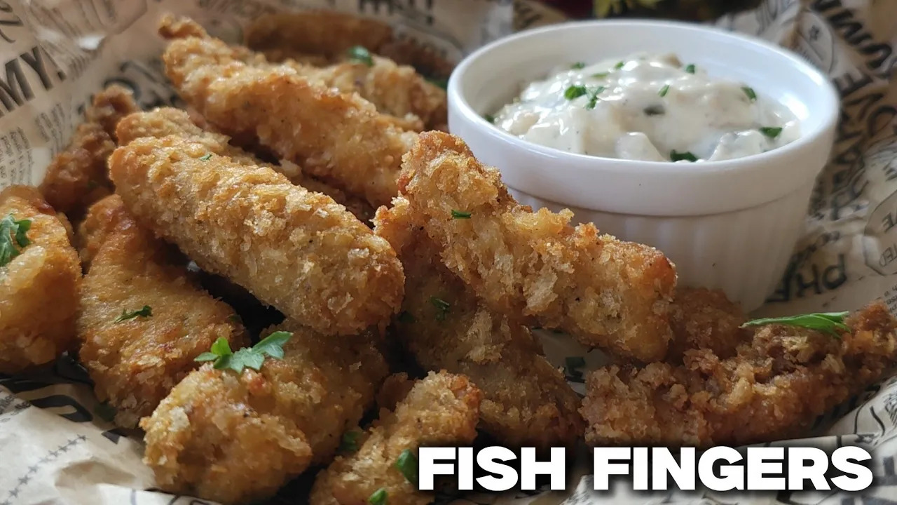 Crispy Basa Fish Fingers | Easy Homemade Fish Fingers | Cook with Judy and Flo