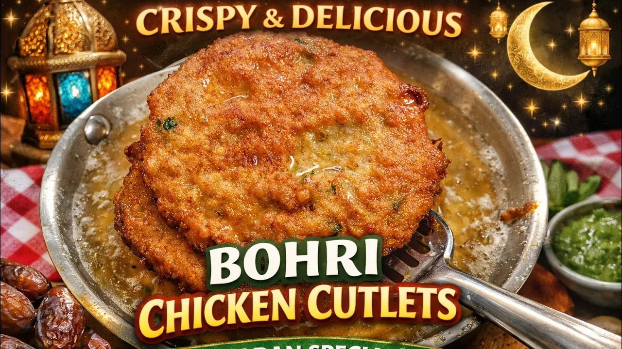 Bohri Chicken Cutlet Recipe | Crispy & Easy Ramadan Iftar Snack