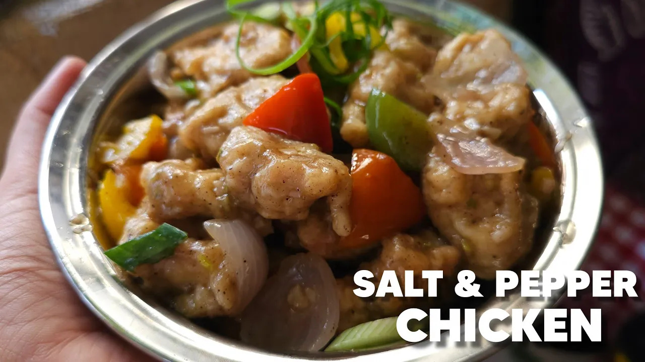 Salt and Pepper Chicken Recipe | Crispy, Spicy & Flavorful