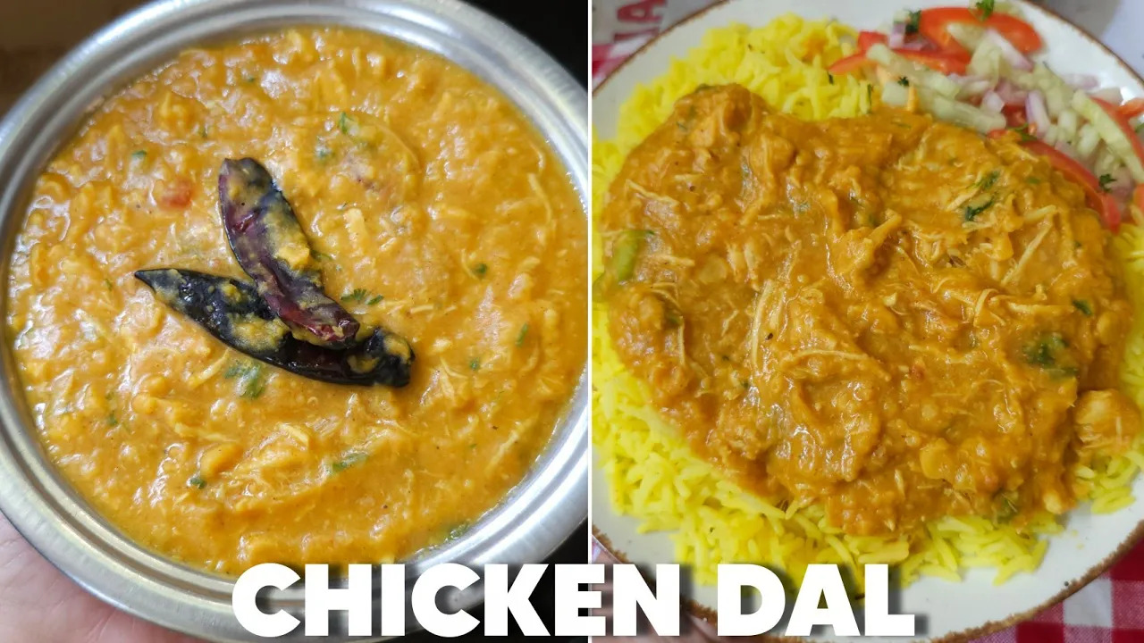 Lahori Chicken Dal Recipe | Authentic Pakistani Style Chicken Dal