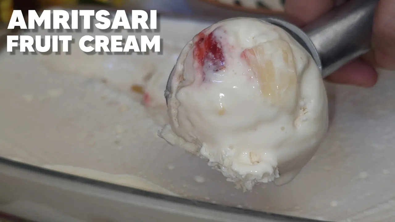 Amritsari Fruit Cream | Easy & Delicious Fruit Cream Recipe