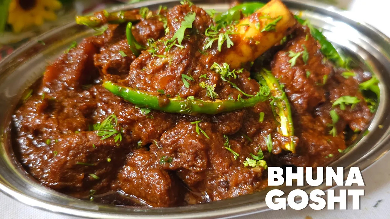 Easy Bhuna Gosht Recipe | Flavorful Indian Mutton Curry