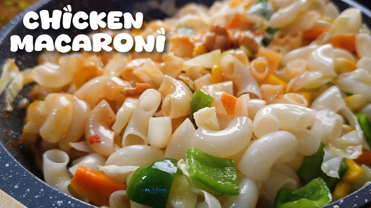 Chicken Macaroni Recipe | Easy Homemade Chicken Macaroni Pasta