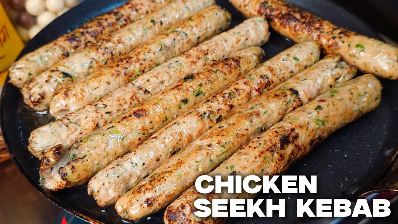 Chicken Seekh Kebab Recipe | Juicy, Flavorful & Easy Homemade Kebabs