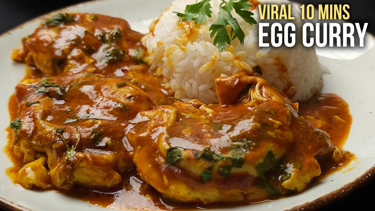 Viral 10-Minute Egg Curry Recipe | Quick & Easy Restaurant Style Egg Curry