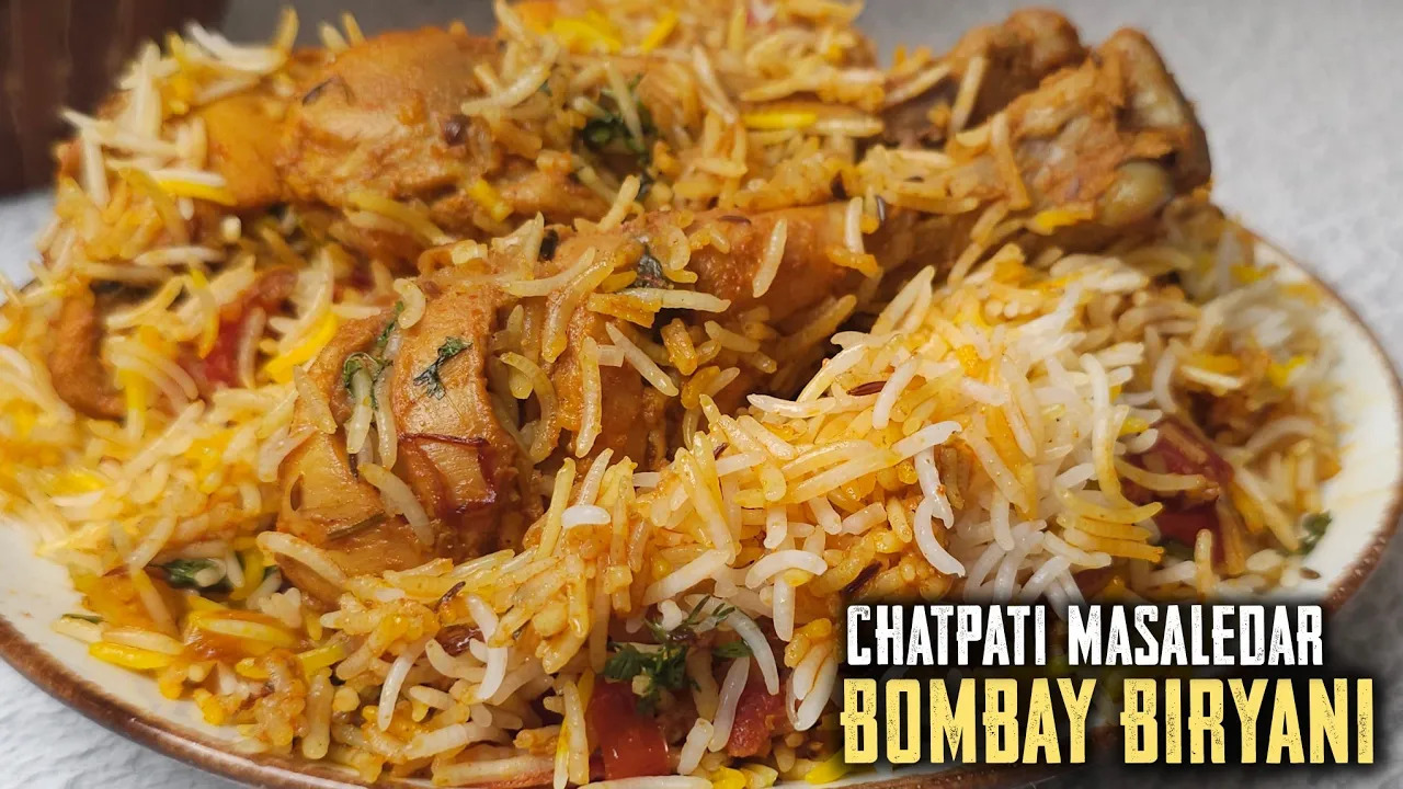 Bombay Chicken Biryani Recipe | Authentic Mumbai Style Chicken Biryani | Easy & Delicious