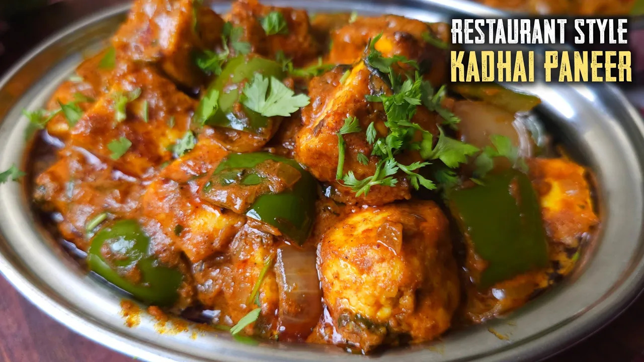 Kadai Paneer Recipe | Restaurant Style Kadhai Paneer | Easy Paneer Recipe